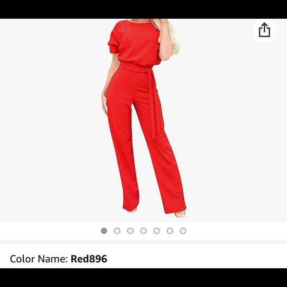 Women Casual Overall Wide Leg Long Pant Jumpsuits (belt not included)
-Brand new - Picture 3 of 7